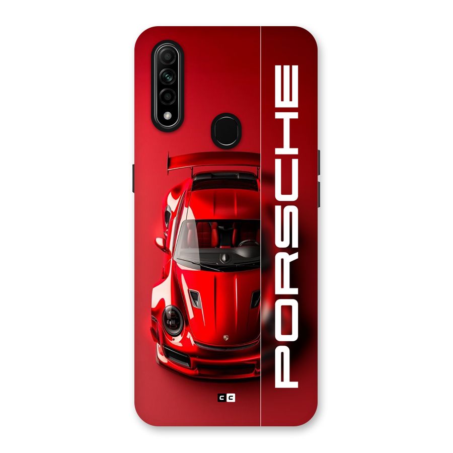 Red Porsche Back Case for Oppo A31