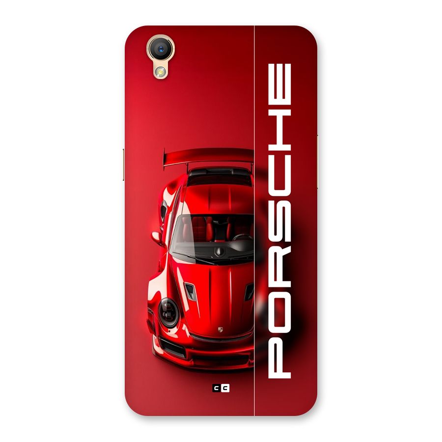 Red Porsche Back Case for Oppo A37