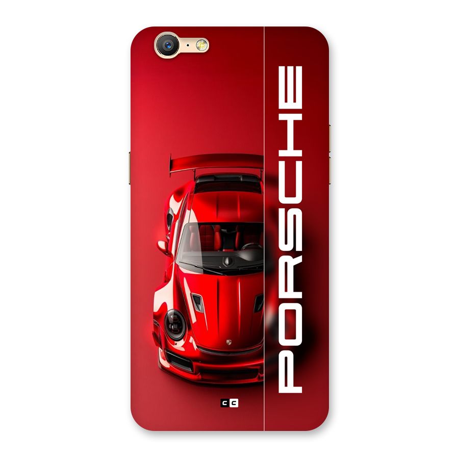 Red Porsche Back Case for Oppo A39