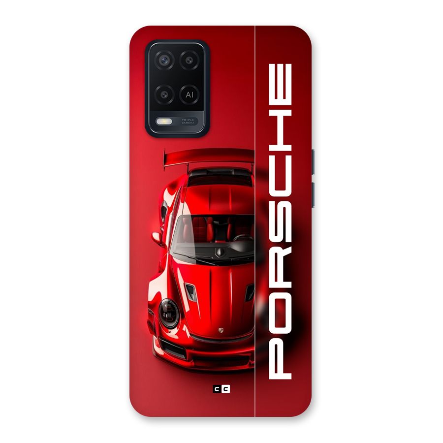 Red Porsche Back Case for Oppo A54