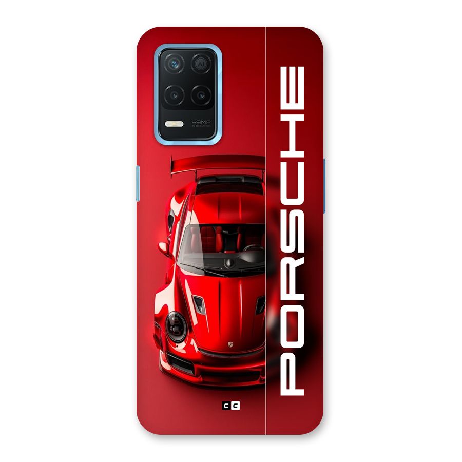 Red Porsche Back Case for Realme 8s 5G