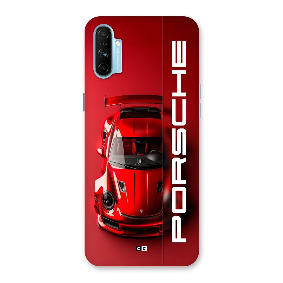 Red Porsche Back Case for Realme Narzo 20A