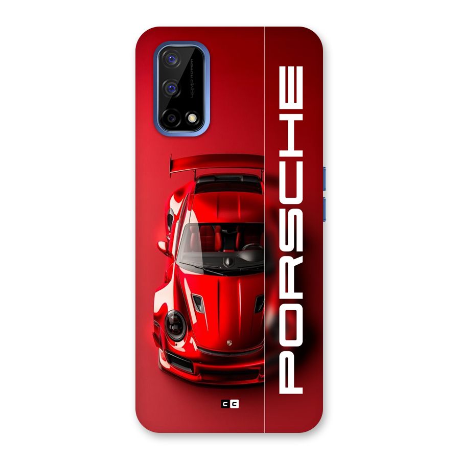 Red Porsche Back Case for Realme Narzo 30 Pro