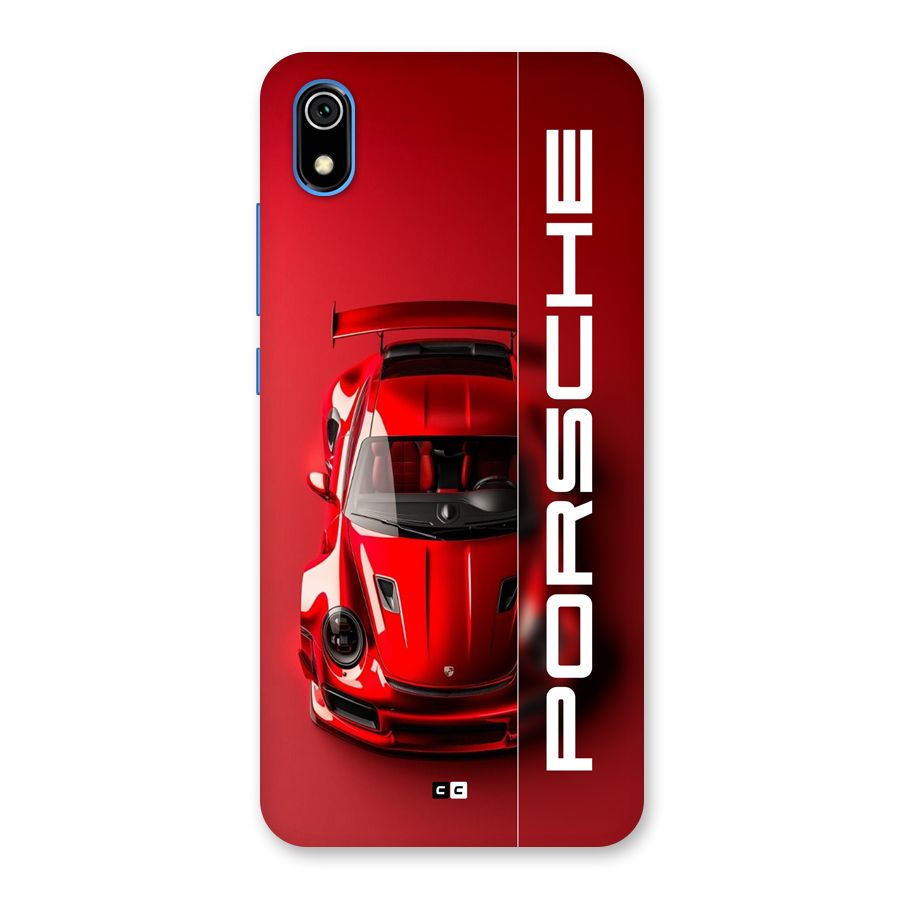 Red Porsche Back Case for Redmi 7A