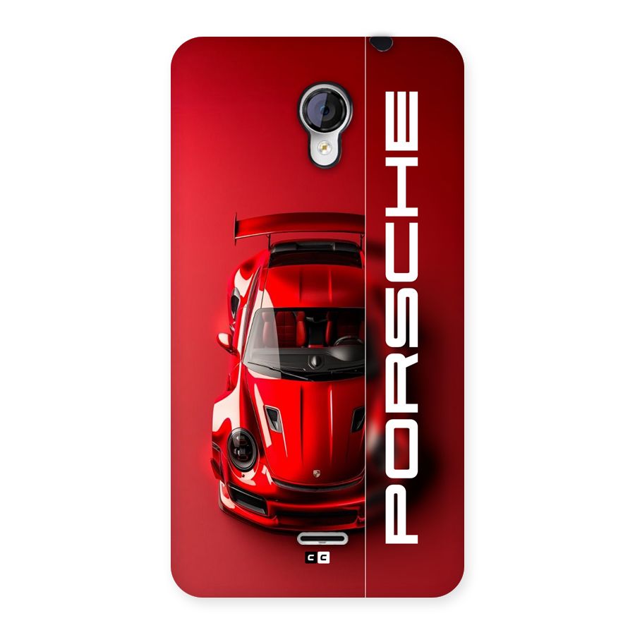 Red Porsche Back Case for Unite 2 A106