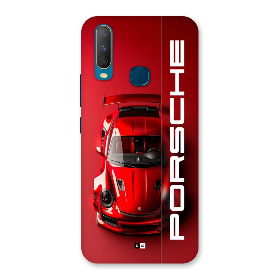 Red Porsche Back Case for Vivo Y11