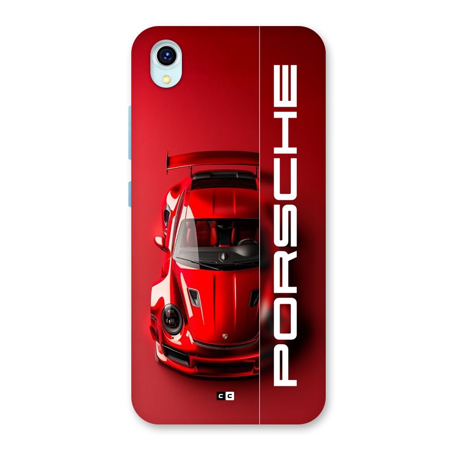 Red Porsche Back Case for Vivo Y1s