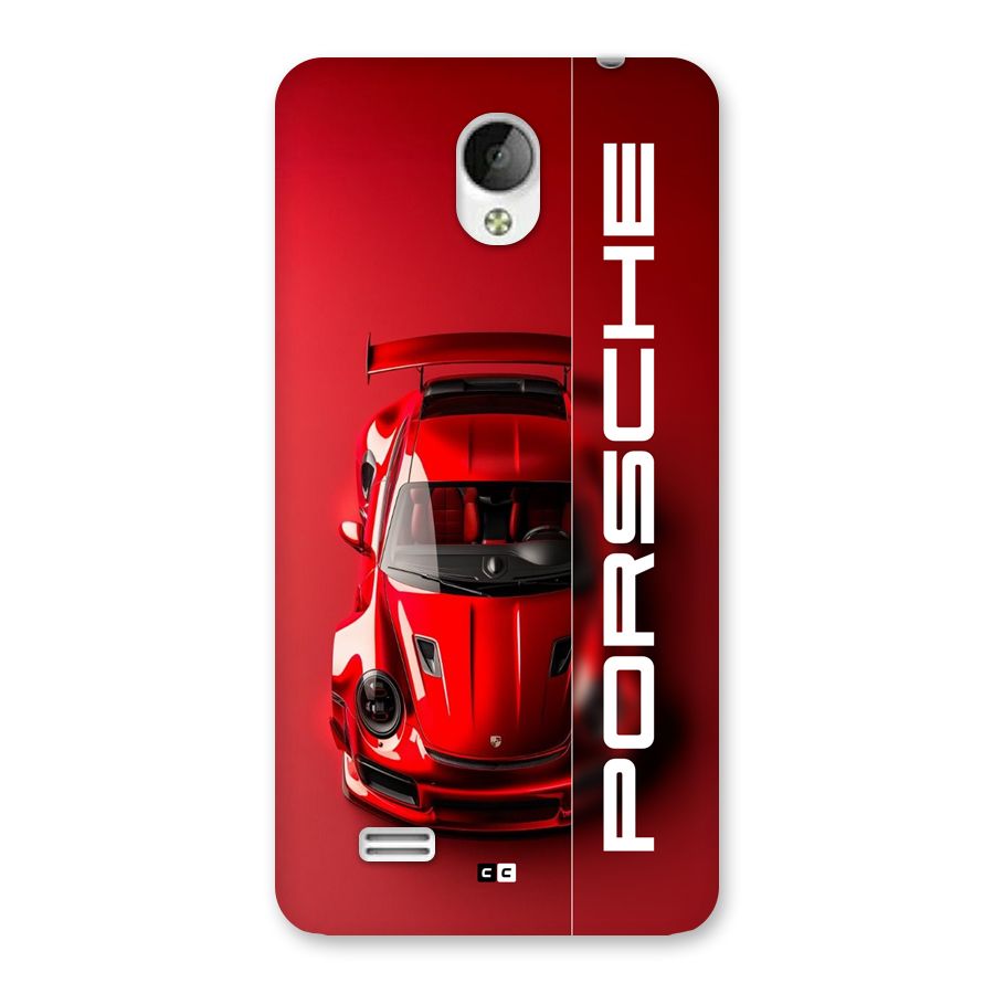Red Porsche Back Case for Vivo Y21