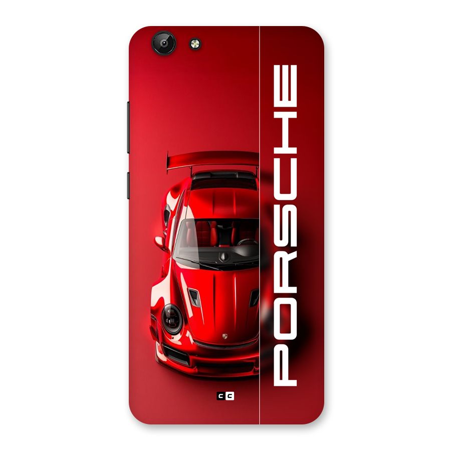 Red Porsche Back Case for Vivo Y69