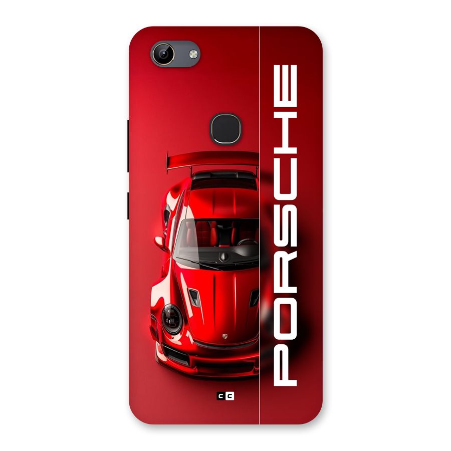 Red Porsche Back Case for Vivo Y81