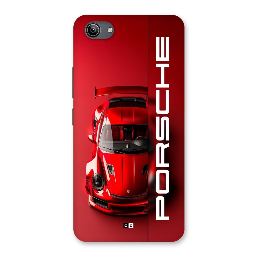 Red Porsche Back Case for Vivo Y81i