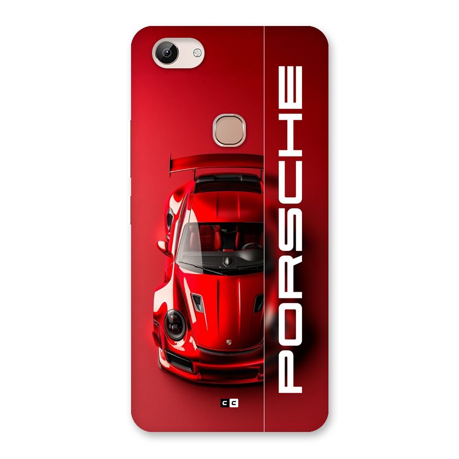 Red Porsche Back Case for Vivo Y83