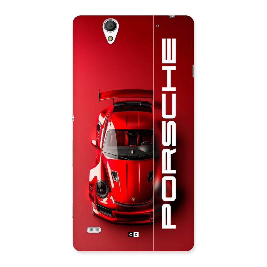 Red Porsche Back Case for Xperia C4