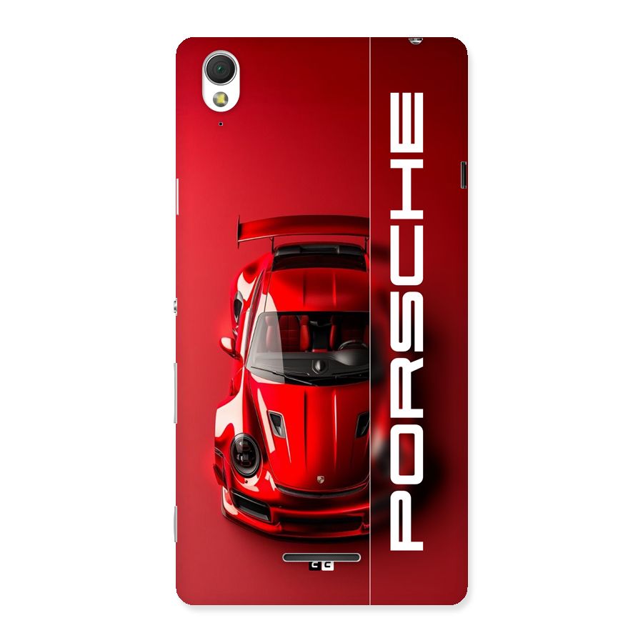 Red Porsche Back Case for Xperia T3