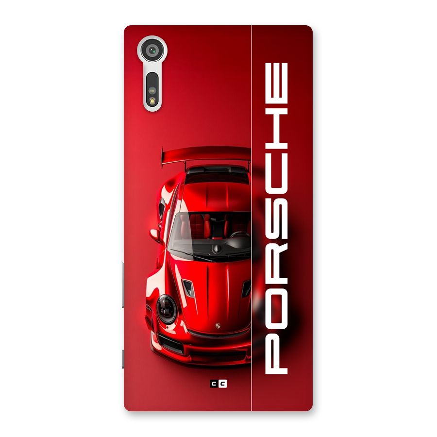 Red Porsche Back Case for Xperia XZ