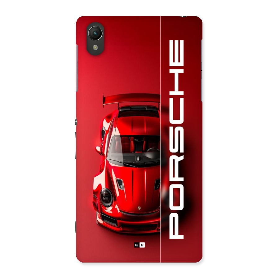 Red Porsche Back Case for Xperia Z2