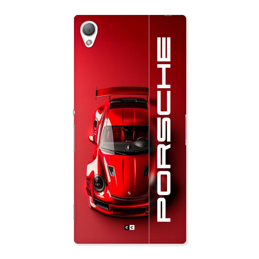 Red Porsche Back Case for Xperia Z3