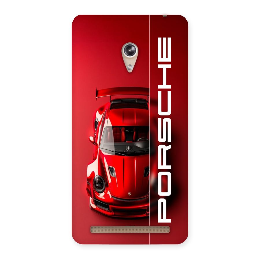 Red Porsche Back Case for Zenfone 6