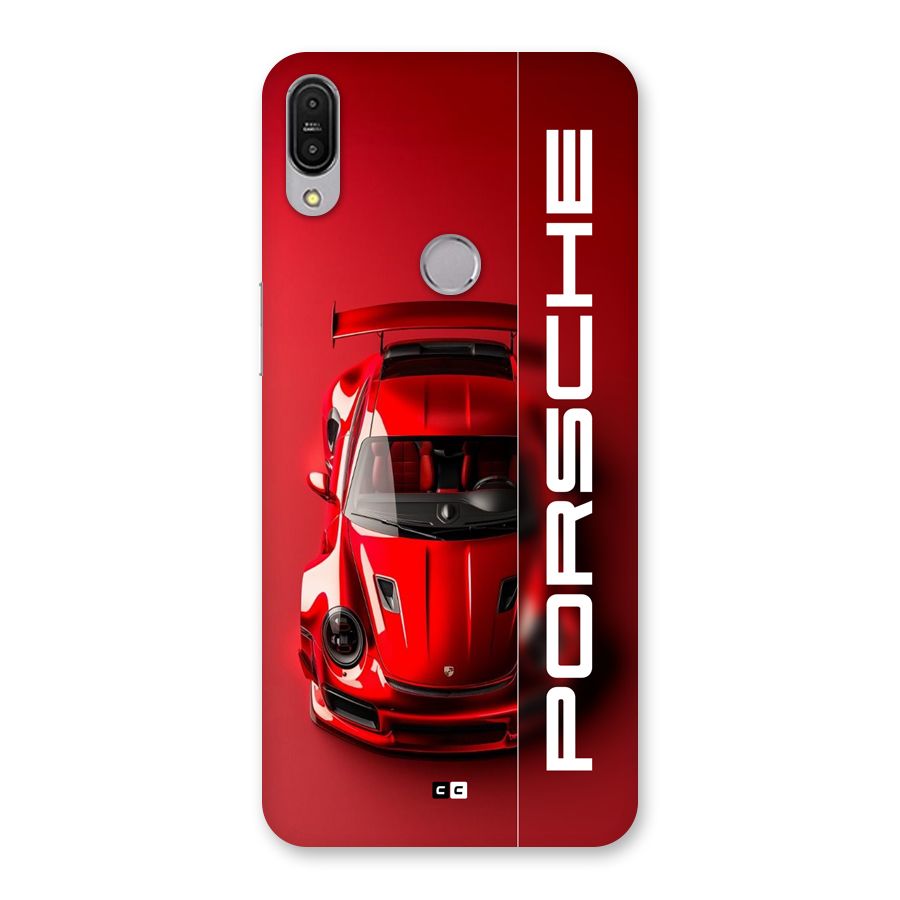 Red Porsche Back Case for Zenfone Max Pro M1