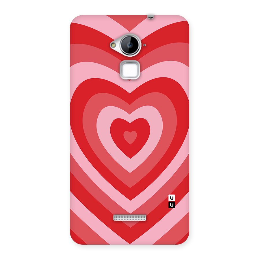 Red Retro Hearts Back Case for Coolpad Note 3