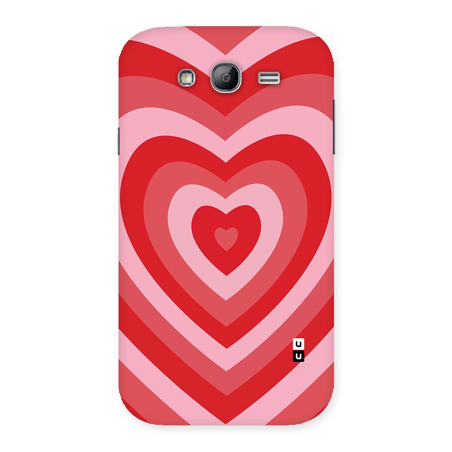 Red Retro Hearts Back Case for Galaxy Grand Neo Plus