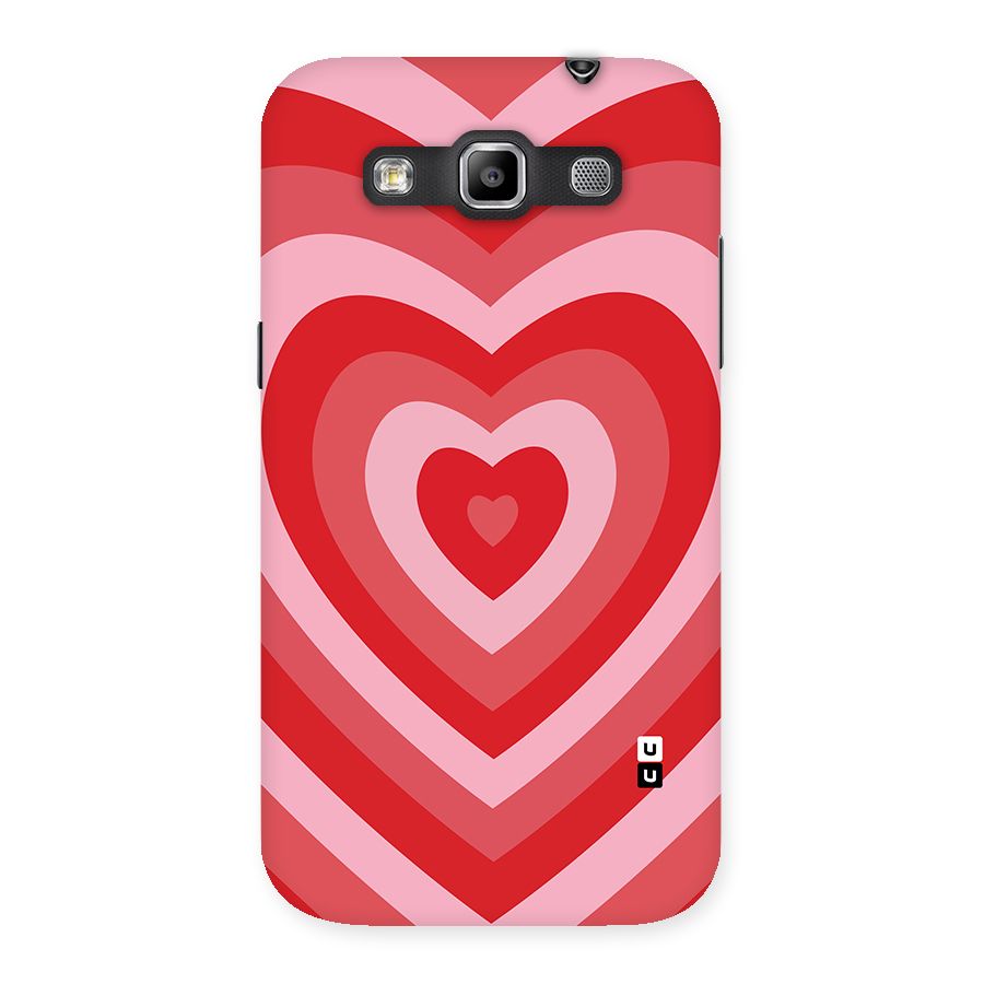 Red Retro Hearts Back Case for Galaxy Grand Quattro