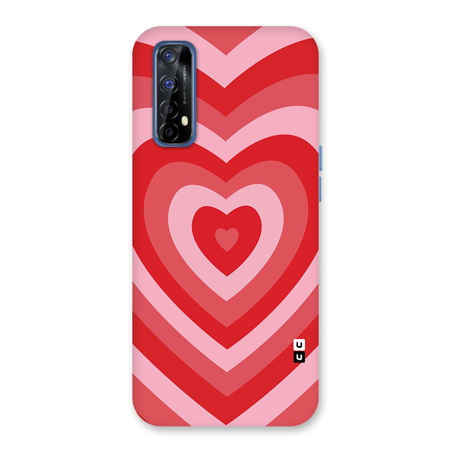 Red Retro Hearts Back Case for Realme Narzo 20 Pro