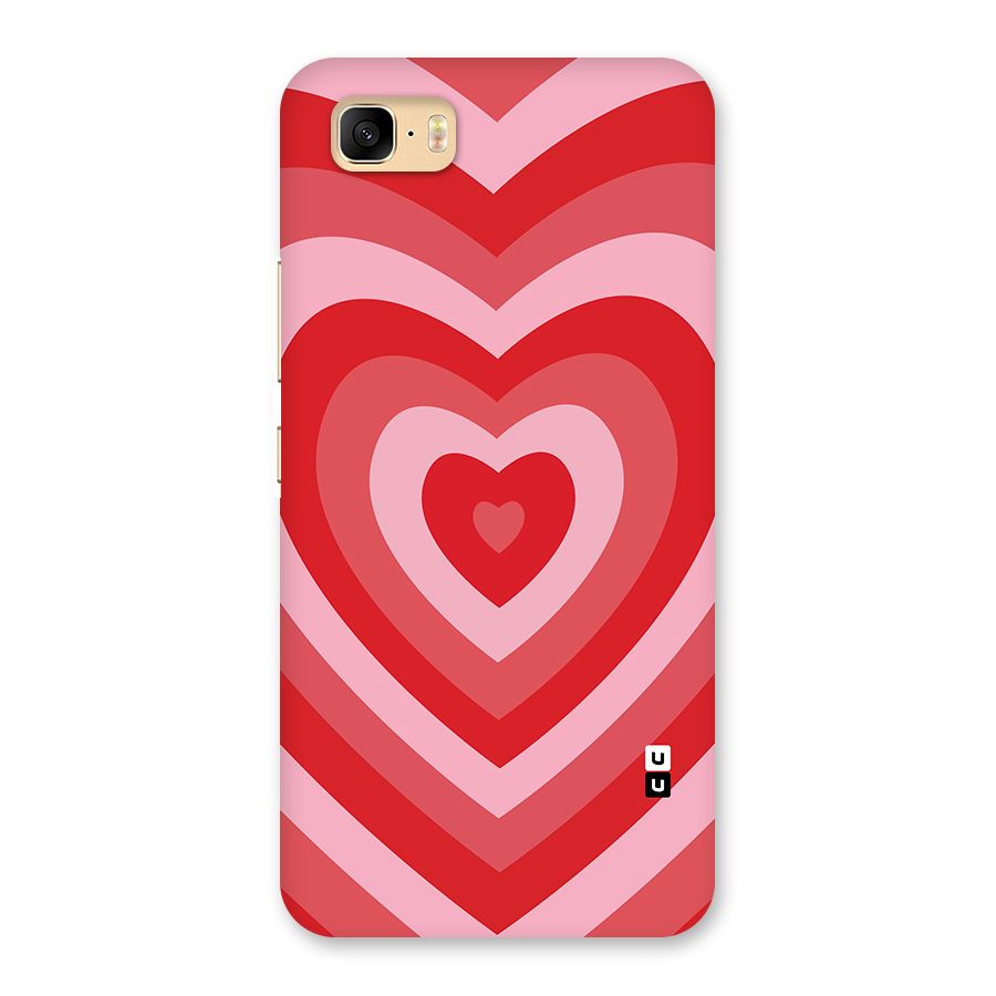 Red Retro Hearts Back Case for Zenfone 3s Max