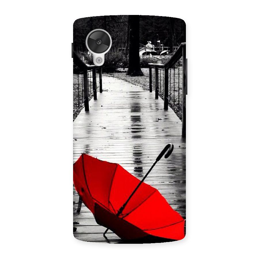 Red Umbrella Back Case for Google Nexsus 5