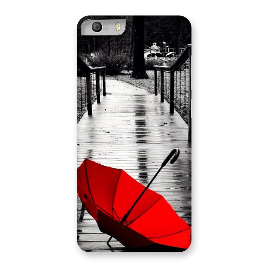 Red Umbrella Back Case for Micromax Canvas Knight 2