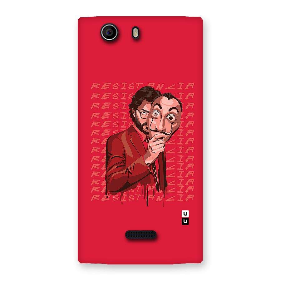 Resistancia Professor Art Back Case for Canvas Nitro 2 E311