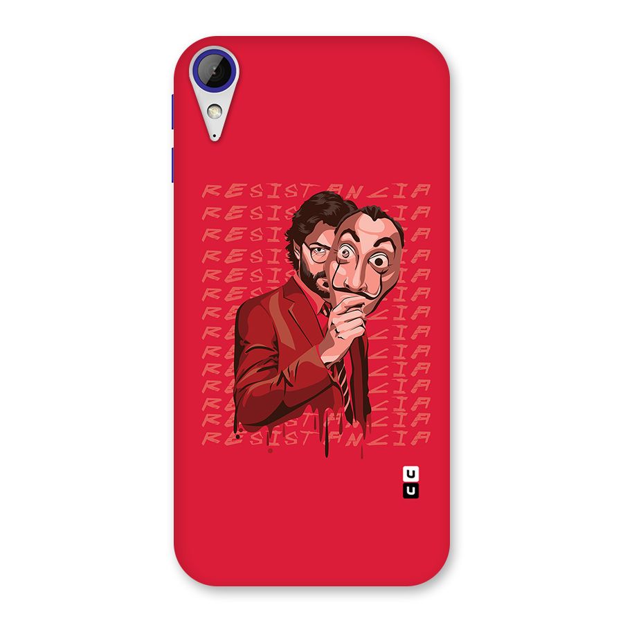 Resistancia Professor Art Back Case for Desire 830