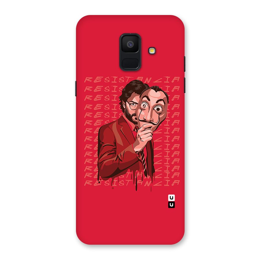 Resistancia Professor Art Back Case for Galaxy A6 (2018)