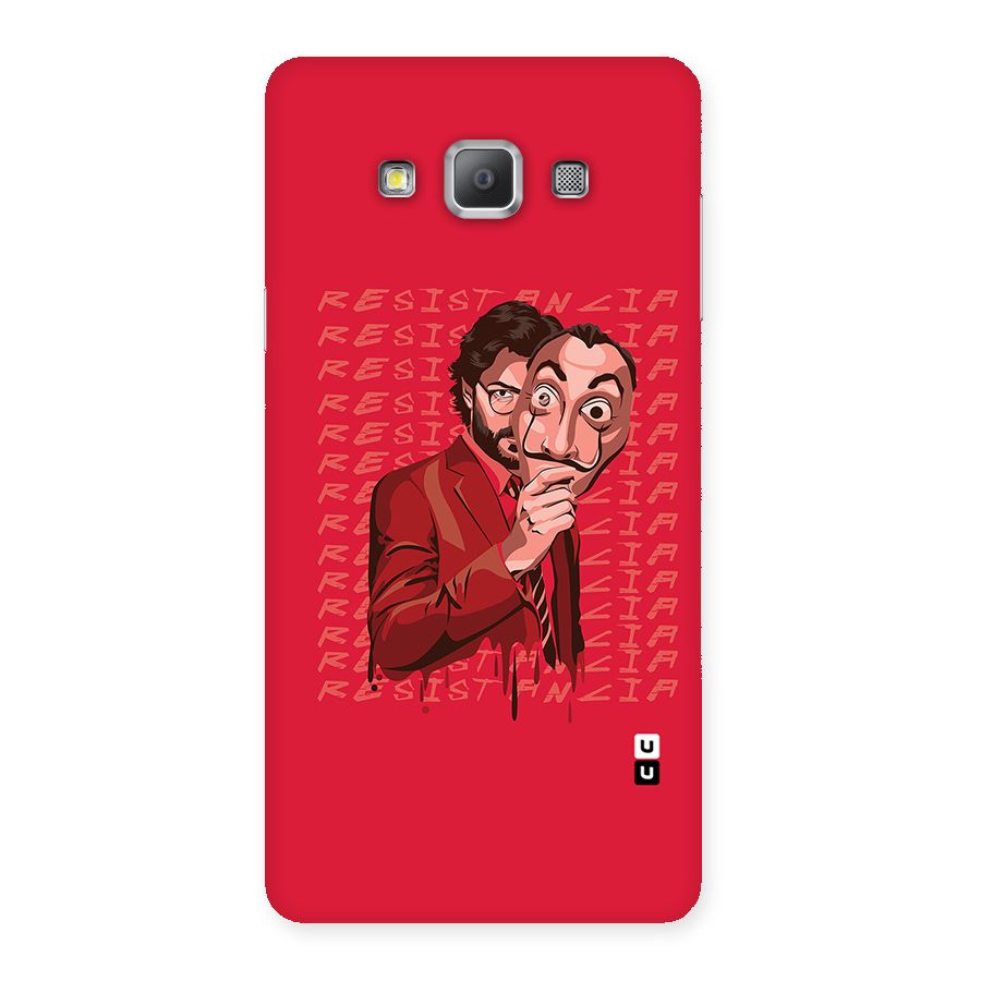 Resistancia Professor Art Back Case for Galaxy A7