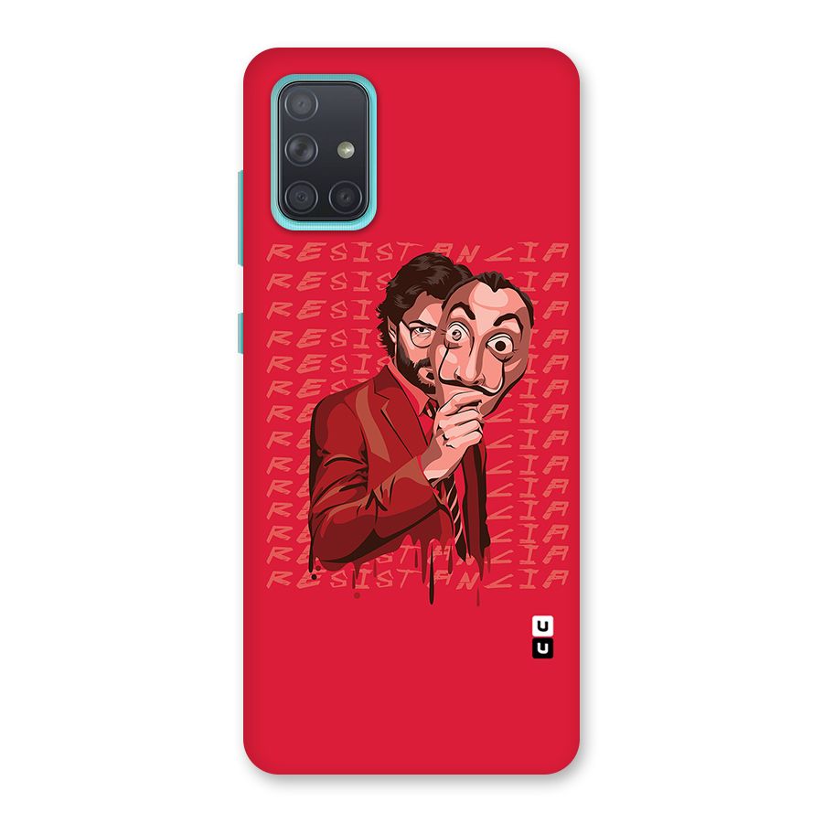 Resistancia Professor Art Back Case for Galaxy A71