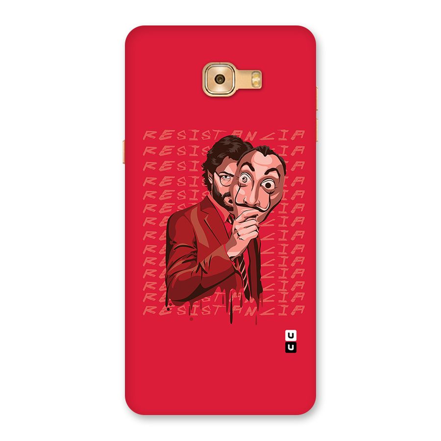 Resistancia Professor Art Back Case for Galaxy C9 Pro