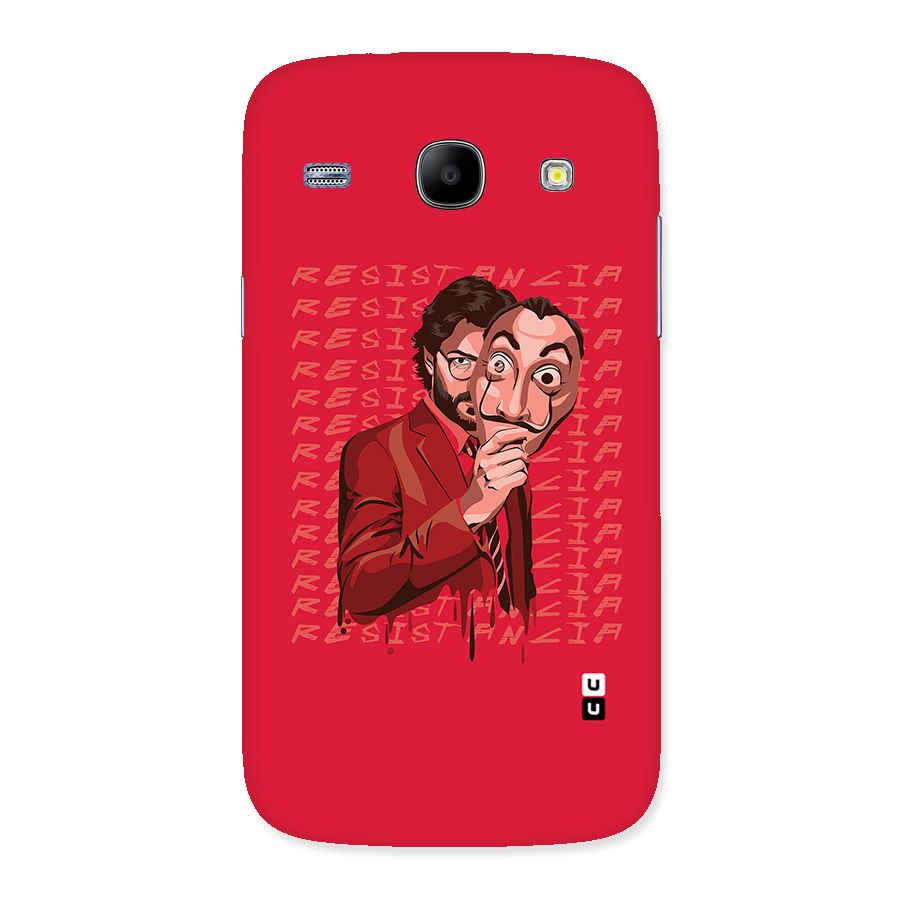 Resistancia Professor Art Back Case for Galaxy Core