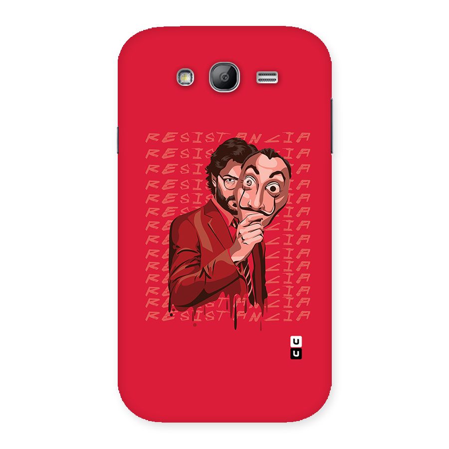 Resistancia Professor Art Back Case for Galaxy Grand