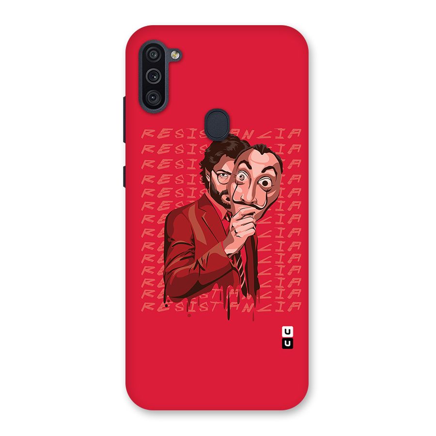 Resistancia Professor Art Back Case for Galaxy M11