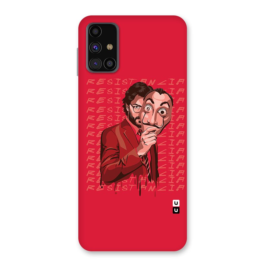 Resistancia Professor Art Back Case for Galaxy M31s