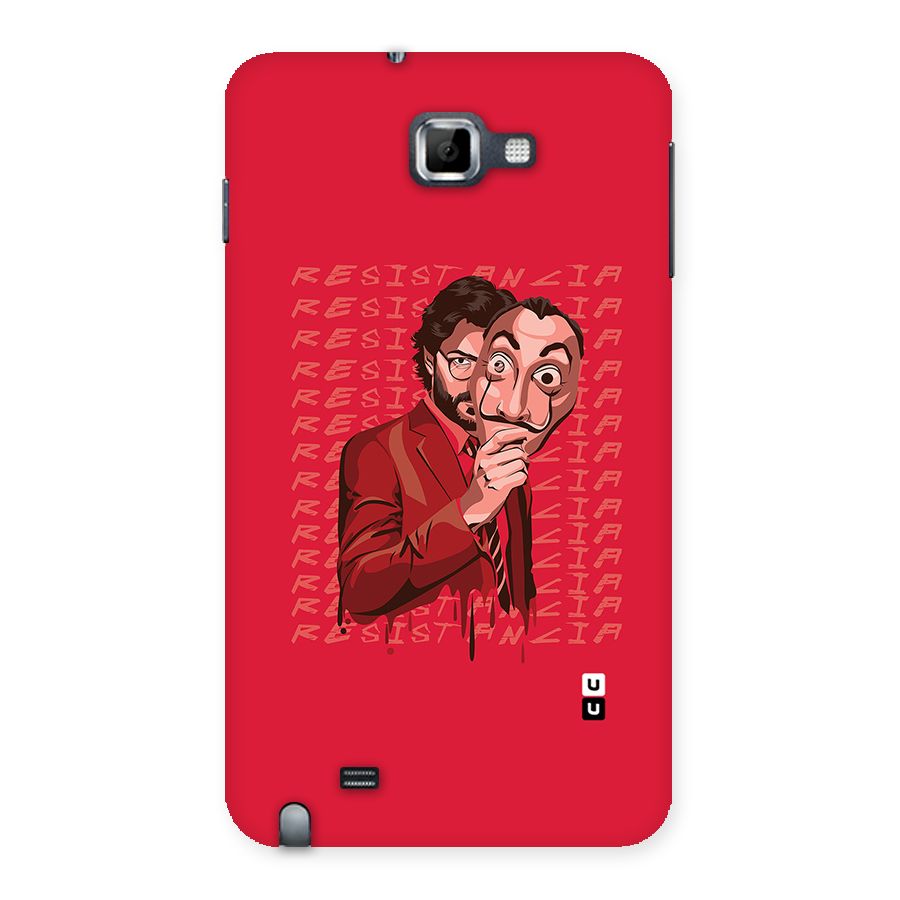 Resistancia Professor Art Back Case for Galaxy Note