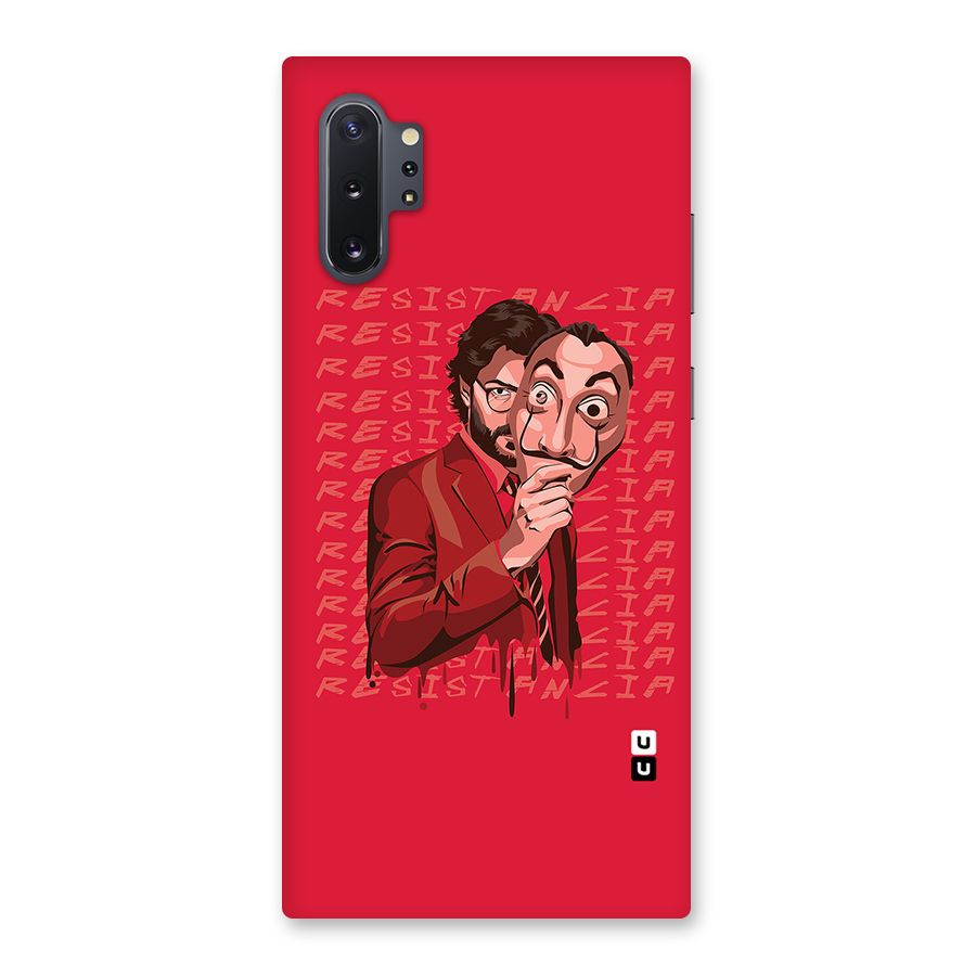 Resistancia Professor Art Back Case for Galaxy Note 10 Plus