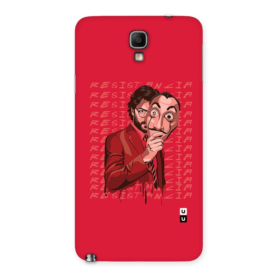 Resistancia Professor Art Back Case for Galaxy Note 3 Neo