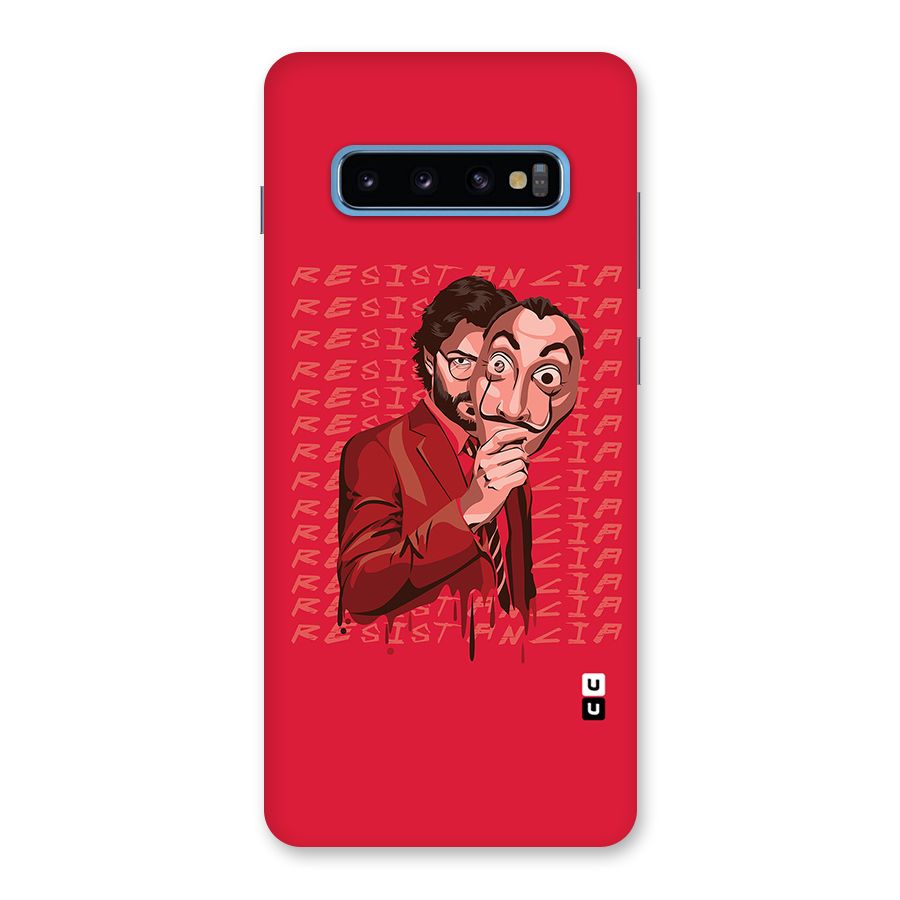 Resistancia Professor Art Back Case for Galaxy S10 Plus