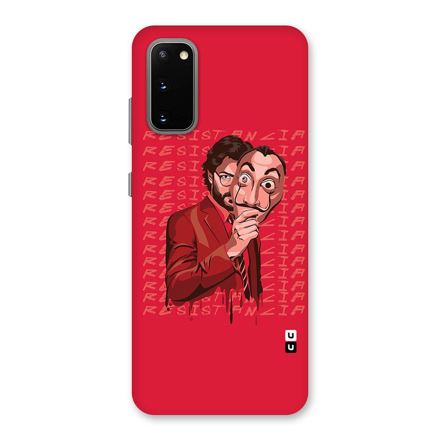 Resistancia Professor Art Back Case for Galaxy S20