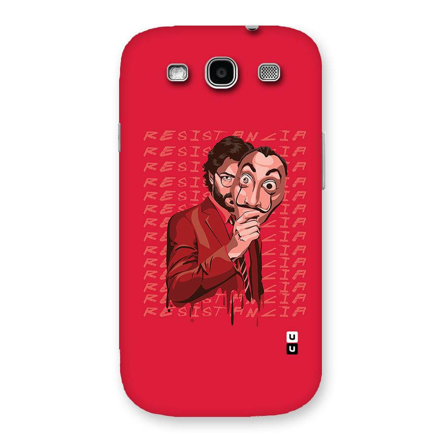 Resistancia Professor Art Back Case for Galaxy S3