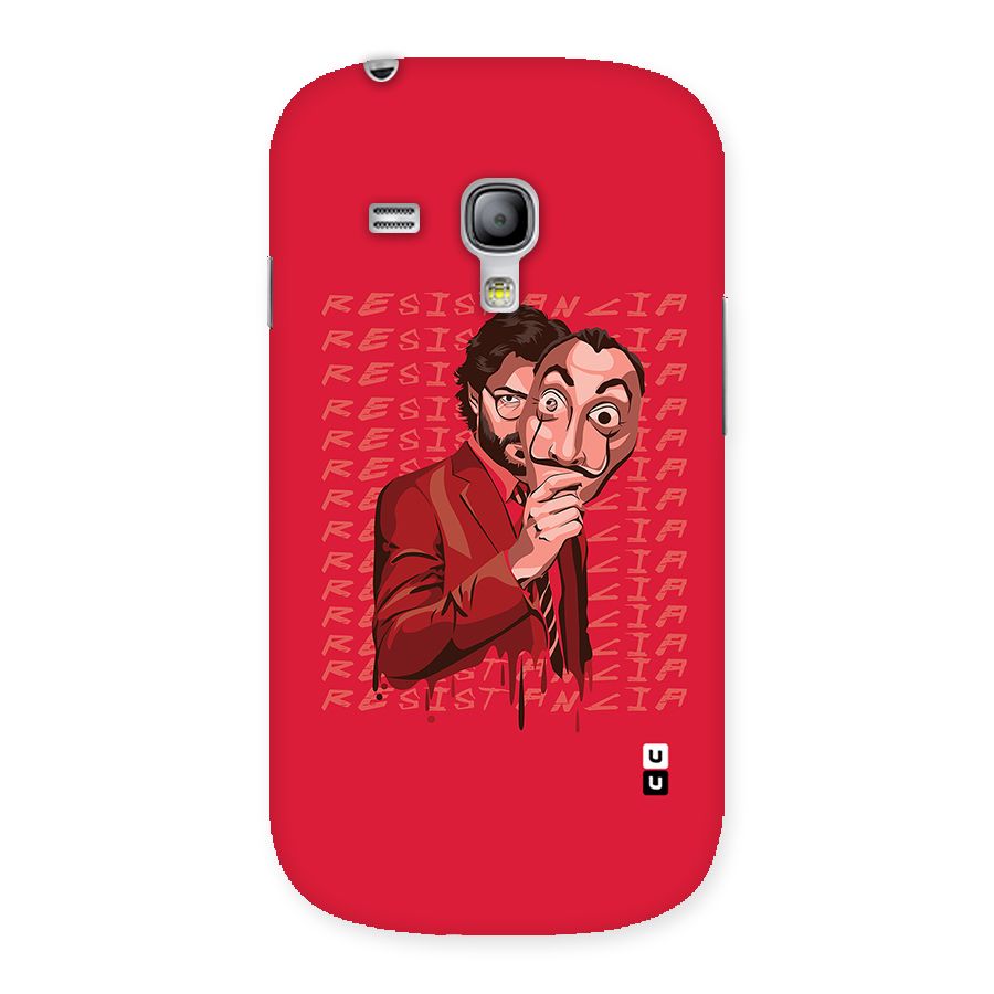 Resistancia Professor Art Back Case for Galaxy S3 Mini