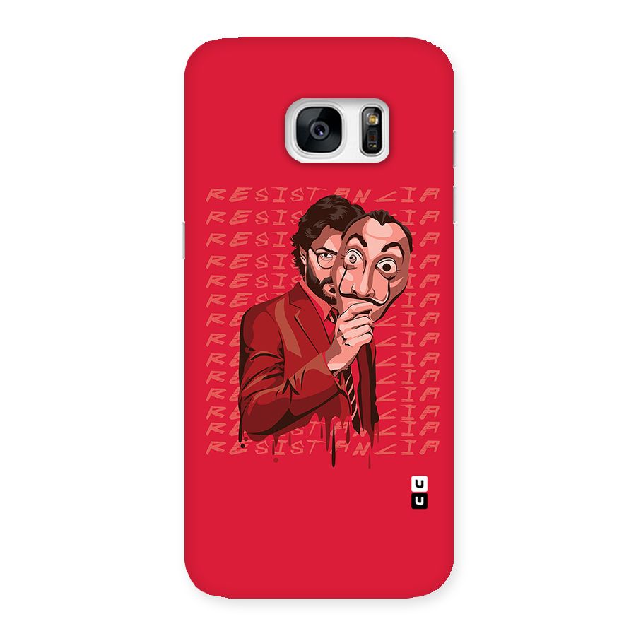 Resistancia Professor Art Back Case for Galaxy S7 Edge