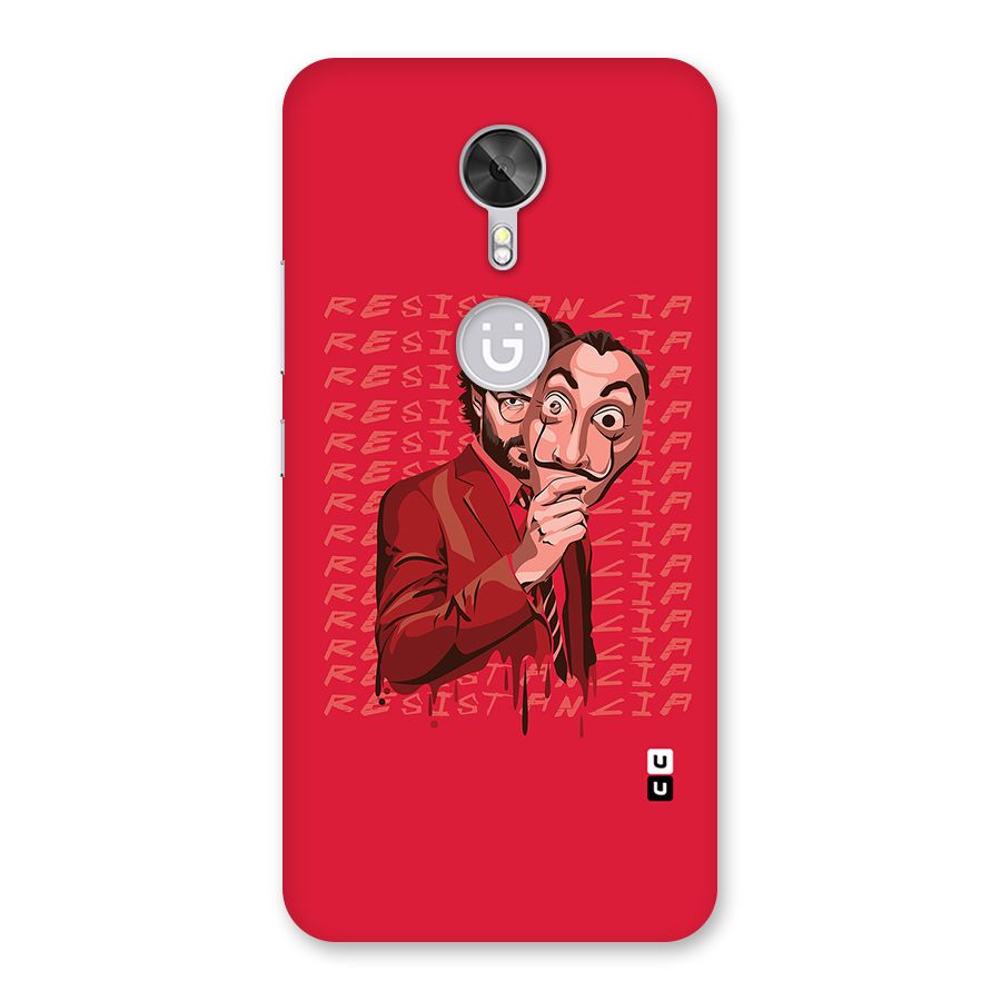 Resistancia Professor Art Back Case for Gionee A1