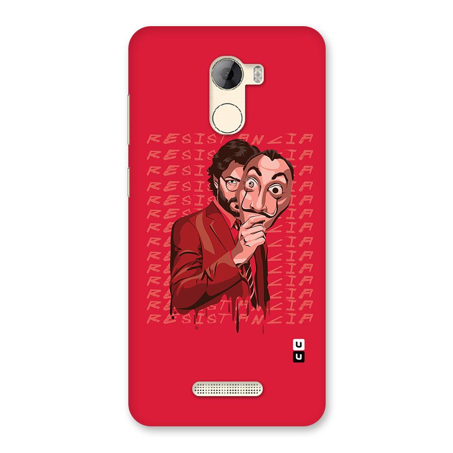 Resistancia Professor Art Back Case for Gionee A1 LIte